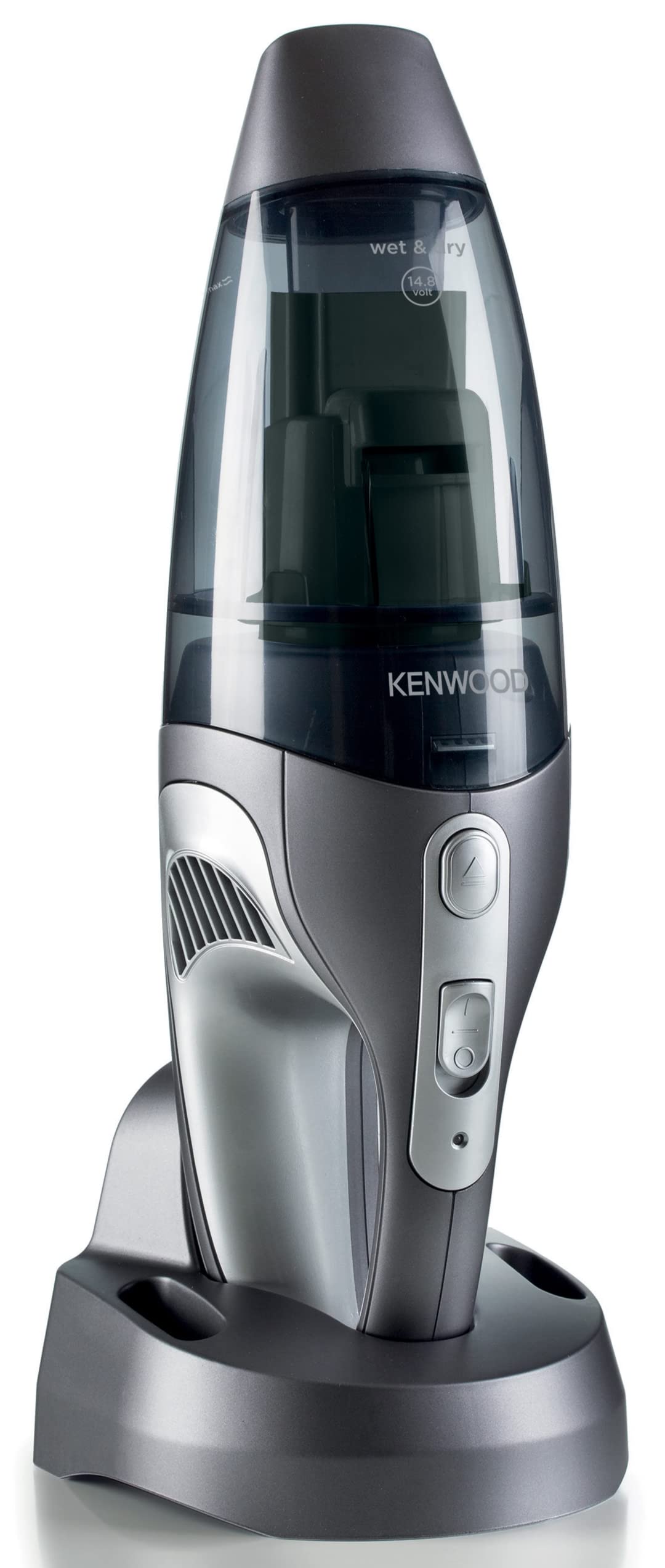Kenwood Wet & Dry Cordless Handheld Vacuum Cleaner With 14.8V Lithium-Ion Battery, 500ml Dust Capacity مكنسة كهربائية لاسلكية محمولة باليد لتشغيل رطب وجاف مع بطارية ليثيوم ايون بقدرة 14.8 فولت، Kenwood Wet & Dry Cordless Handheld Vacuum Cleaner With 14.8V Lithium-Ion Battery, 500ml Dust Capacity مكنسة كهربائية لاسلكية محمولة باليد لتشغيل رطب وجاف مع بطارية ليثيوم ايون بقدرة 14.8 فولت،